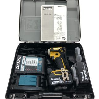 マキタ(Makita)の□□MAKITA マキタ 充電式インパクトドライバ 18V TD172DGXFY イエロー(その他)