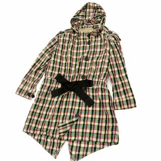 BURBERRY - BURBERRYバーバリー モッズコート 茶系 金ボタン BURBERRY - BURBERRYバーバリー モッズコート 茶系 金ボタン