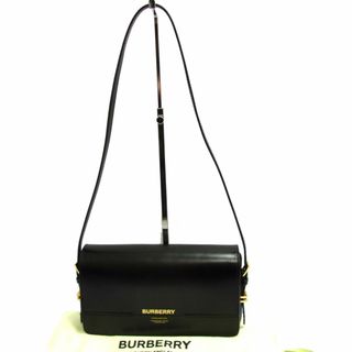 バーバリー(BURBERRY)の美品◆BURBERRY バーバリー グレース レザーショルダーバッグ 本革 イタリア製 レディース(ショルダーバッグ)