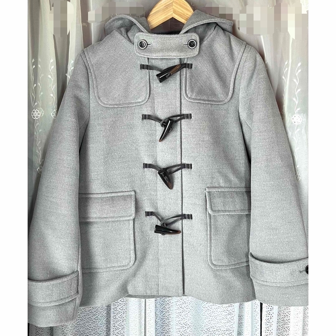COLZA - Mサイズ COLZA ダッフルコート チャコールグレー の通販 COLZA - Mサイズ COLZA ダッフルコート チャコールグレー の通販