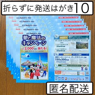 ディズニー(Disney)の懸賞　明治ブルガリアヨーグルト　ディズニー懸賞　応募はがき10枚　応募マーク無し(その他)