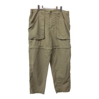 Cabela's カベラス デタッチャブル カーゴ パンツ アウトドア ベージュ (メンズ L) 中古 古着 Q8272(その他)