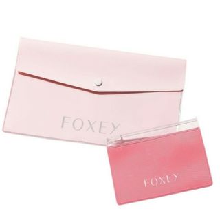 FOXEY - FOXEY フォクシー ノベルティ ポーチセット ピンク系 非売品 未開封品