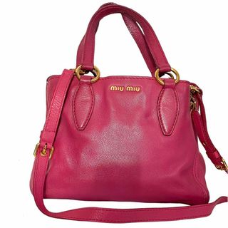 miumiu - MIU MIUミュウミュウ ショルダーバッグ　ハンドバッグ　2wayバッグ