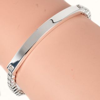 ティファニー(Tiffany & Co.)の【TIFFANY&Co.】ティファニー ベネチアン ID 腕周り16.5cm シルバー925 約19.31g レディース ブレスレット(ブレスレット/バングル)