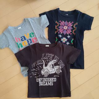 ジーユー(GU)のお値打ち！Тシャツ３枚セット(Tシャツ/カットソー)