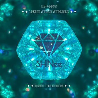 シャイニー(SHINee)のSHINee テミン TAEMIN ペンライト ホログラムステッカー(アイドルグッズ)