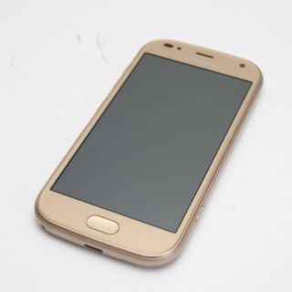 フジツウ(富士通)の新品同様 F-01L らくらくスマートフォン me ゴールド  M333(スマートフォン本体)