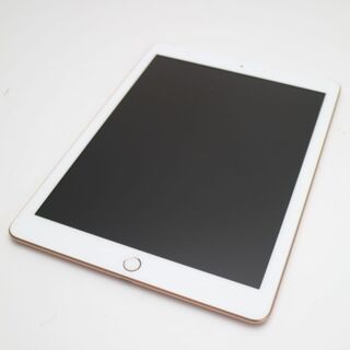 アップル(Apple)の超美品 SIMフリー iPad 第6世代 32GB ゴールド  M333(タブレット)