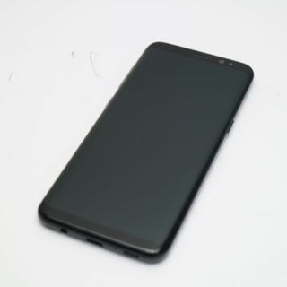 ギャラクシー(Galaxy)の超美品 SC-02J Galaxy S8 ブラック 白ロム SIMロック解除済み M333(スマートフォン本体)