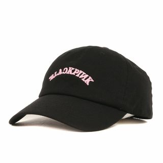 美品 VERDY ヴェルディ キャップ サイズ:FREE 23AW BLACKPINK BORN PINK ポップアップストア限定 6パネル キャップ ブラック 黒 コラボ 帽子 ブラックピンク【メンズ】【中古】(キャップ)