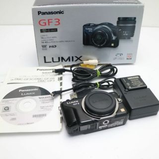 パナソニック(Panasonic)の超美品 DMC-GF3 エスプリブラック ボディ M333(ミラーレス一眼)