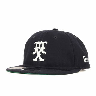 新品 SAINT MICHAEL セントマイケル キャップ サイズ:FREE 24SS NEW ERA MXロゴ スナップバック ベースボールキャップ NE_CAP ネイビー 紺 コラボ 帽子【メンズ】