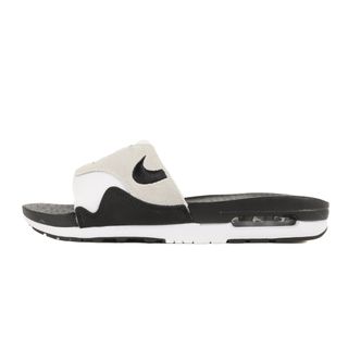 ナイキ(NIKE)のNIKE ナイキ サイズ:28.0cm 23SS AIR MAX 1 SLIDE (DH0295-102) エアマックス1 スライド サンダル ブラック ライトニュートラルグレー US10 シューズ 靴【メンズ】【中古】(サンダル)