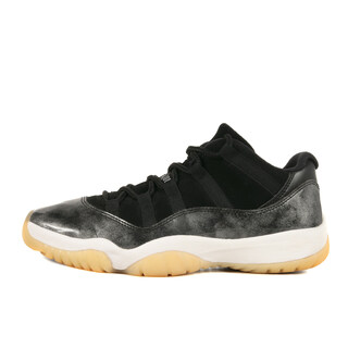 ナイキ(NIKE)のNIKE ナイキ サイズ:27.0cm AIR JORDAN 11 RETRO LOW BARONS (528895-010) エアジョーダン11 レトロ ロー バロンズ ブラック ホワイト US9 ローカット スニーカー シューズ 靴【メンズ】(スニーカー)