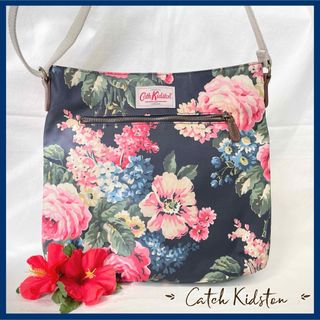 Cath Kidston - 【Cath Kidston】2wayショルダーバッグ ネイビーブーケ