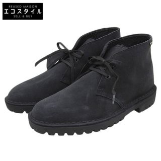 クラークス(Clarks)のクラークス 美品 CLARKS クラークス 【BEAMS別注】 Desert Rock GTX シューズ メンズ ブラック 25cm 25(その他)