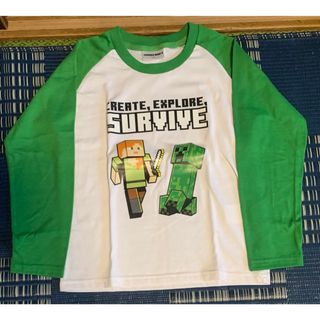 Minecraft - 140cm 長袖Tシャツ　マイクラ