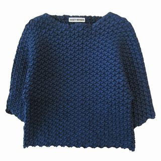 ISSEY MIYAKE - 美品 15SS イッセイミヤケ 3Dスチーム ストレッチ プリーツ カットソー