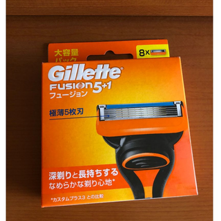 Gillette - ジレット 　【　♪フュージョン5+1♪　 替刃 8コ入 　】