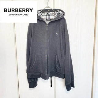 BURBERRY BLACK LABEL - 【美品】 Burberry Black Label フーディー (ファーなし)
