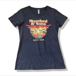 Mumford & Sons デルタツアー 両面プリント バンドTシャツ L(Tシャツ(半袖/袖なし))