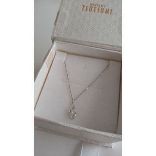 ジュエリーツツミ(JEWELRY TSUTSUMI)のツツミ　ダイヤモンドプチネックレス(ネックレス)