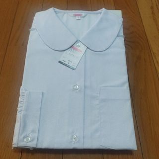 新品★S150 トンボ 丸襟　長袖　スクールブラウス 形態安定シャツ　制服 丸衿(ブラウス)