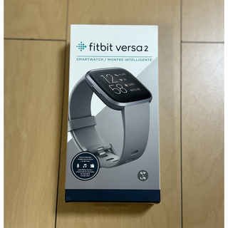 Fitbit Versa 2 スマートウォッチ ストーン/ミストグレー(その他)