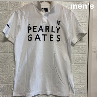 パーリーゲイツ(PEARLY GATES)のパーリーゲイツ  サイズ4 メンズM 半袖ポロシャツ (ポロシャツ)