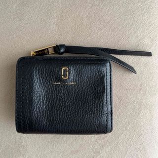 マークジェイコブス(MARC JACOBS)のマークジェイコブス　二つ折り財布　黒(財布)