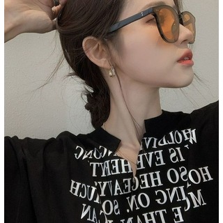 【即購入可】韓国 Tシャツ オーバーサイズ シンプル 小顔 ストリート XL 黒(Tシャツ(半袖/袖なし))
