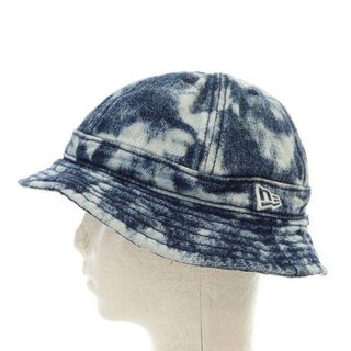 ニューエラー(NEW ERA)のニューエラ 帽子 バケットハット ケミカルウォッシュ 58.7cm 水色(その他)