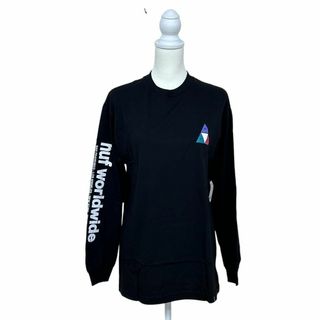 ハフ(HUF)の☆新品未使用☆ ハフ トップス 長袖 胸元ロゴ Tシャツ ユニセックス XL(Tシャツ(長袖/七分))