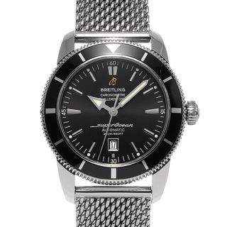 BREITLING - 中古 ブライトリング BREITLING A17320 ブラック メンズ 腕時計