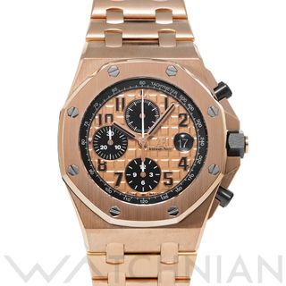 オーデマピゲ(AUDEMARS PIGUET)の中古 オーデマ ピゲ AUDEMARS PIGUET 26470OR.OO.1000OR.01 ピンクゴールド /ブラック メンズ 腕時計(腕時計(アナログ))