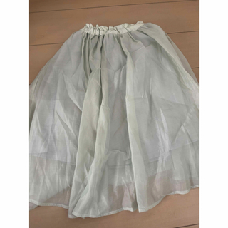 ジーユー(GU)の美品　GU キッズ　スカート　130センチ(スカート)
