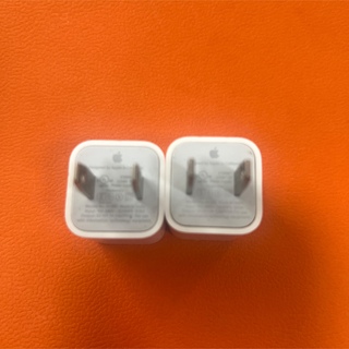 アップル(Apple)の純正　アップル　iPhone 充電器　ACアダプター 正規品　コンセント 2個(その他)