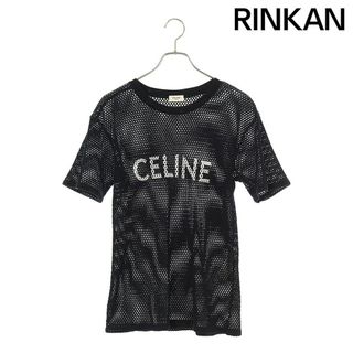 セリーヌ(celine)のセリーヌバイエディスリマン  22SS  2X62A950P ルーズメッシュロゴTシャツ メンズ XS(Tシャツ/カットソー(半袖/袖なし))