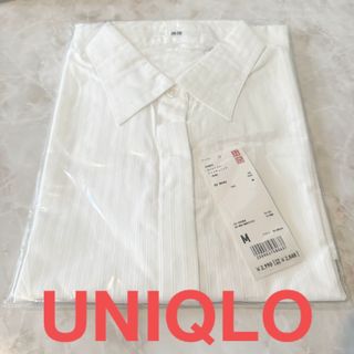 ユニクロ(UNIQLO)のUNIQLO 長袖シャツ　M ユニクロ　新品・未使用・タグ付き(シャツ/ブラウス(長袖/七分))