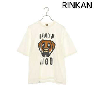 ヒューマンメイド ×カウズ KAWS　  22SS  I KNOW NIGO KAWS T-SHIRT XX23TE012 ドッグプリントTシャツ メンズ XXL