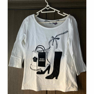 MARY QUANT 七分袖Tシャツ