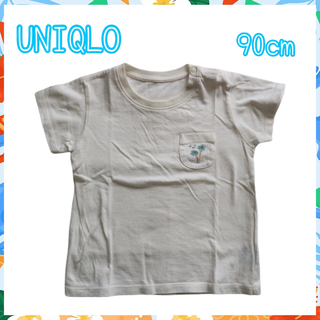 ユニクロ(UNIQLO)のUNIQLO トップス　半袖　Tシャツ　90cm(Tシャツ/カットソー)