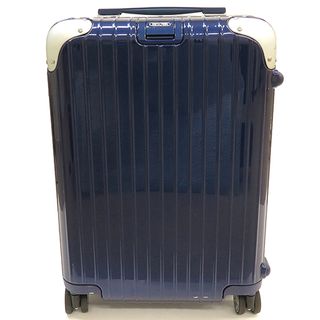 リモワ(RIMOWA)のリモワ RIMOWA キャリーバッグ リンボ LIMBO 32L ポリカーボネート ナイトブルー シルバー金具 青 TSAダイヤルロック 4輪   881.52.21.4【中古】(その他)