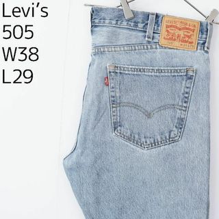 リーバイス(Levi's)のリーバイス505 Levis W38 ブルーデニム 青 ストレート 9312(デニム/ジーンズ)