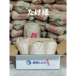 たけ様　R5新潟産コシヒカリ(米/穀物)
