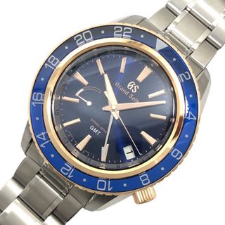 セイコー(SEIKO)の　セイコー SEIKO Grand Seiko スポーツコレクション スプリングドライブGMT SBGE286 ブルー文字盤 SS/PG メンズ 腕時計(その他)