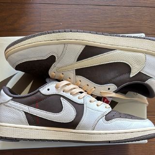 ナイキ(NIKE)のTravis Scott Nike Air Jordan 1 Low 29cm(スニーカー)