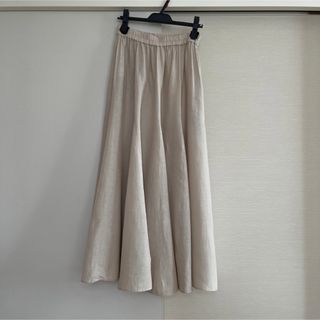 ニジュウサンク(23区)の23区 LIBECO フレアスカート リベコ　リネン 麻100% ¥24,200(ロングスカート)