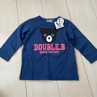 ダブルビー(DOUBLE.B)の『新品』ミキハウス　ダブルビーのロンT(シャツ/カットソー)